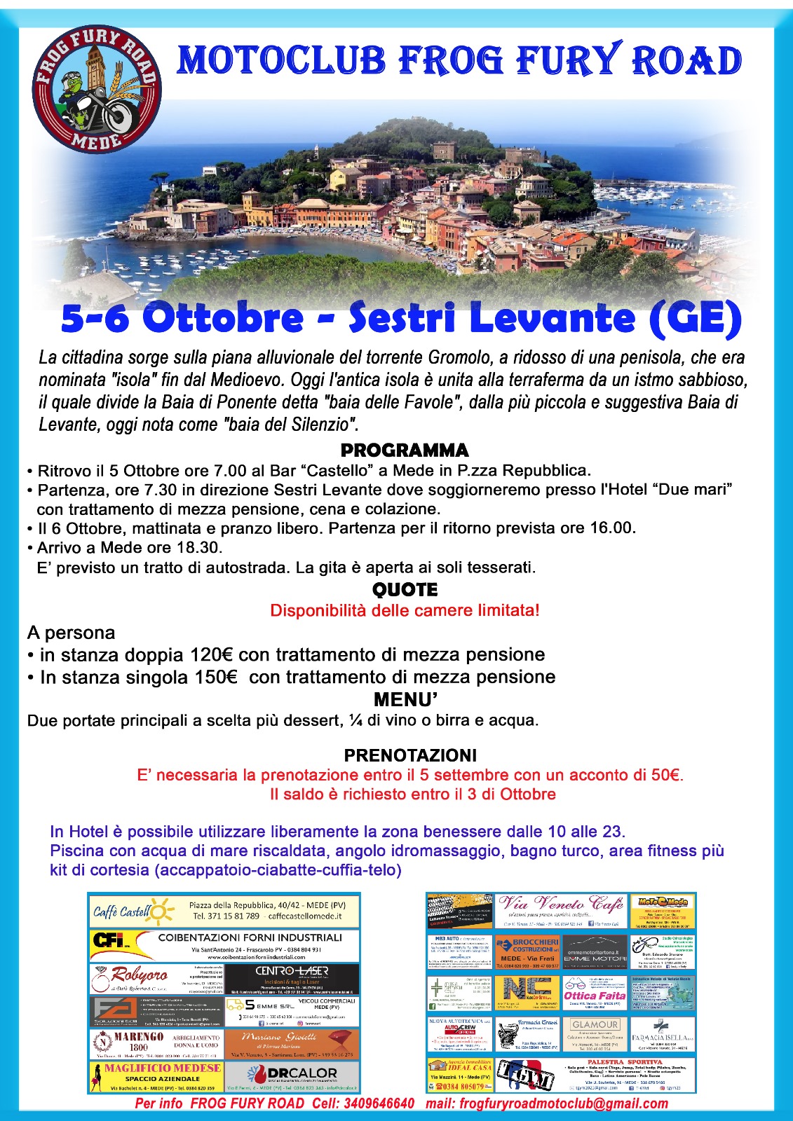 5-6 Ottobre Sestri Levante